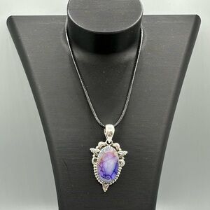 Monarch Sterling Opal Sterling Silver 925 Handmade Necklace Pendant